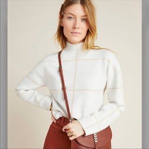 Anthropologie mock neck sweater